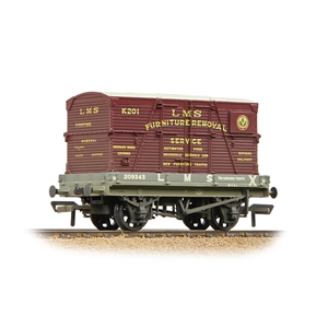 (image for) 37-482A 1 Plank LMS Grey 'Furniture Removal Service' Crimson(W)